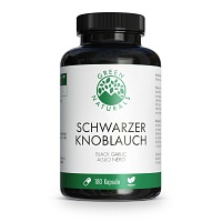 GREEN NATURALS schwarzer Knoblauch 750mg vegan Kps - 180Stk