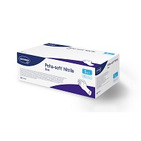 PEHA-SOFT nitrile blue Unt.Hands.unsteril pf S - 150Stk