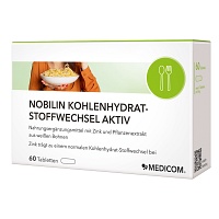 NOBILIN Kohlenhydrat-Stoffwechsel Aktiv Tabletten - 60Stk