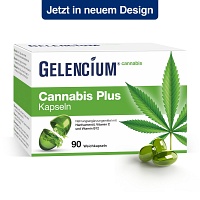 GELENCIUM Cannabis Plus Kapseln mit Vitamin B12 - 90Stk - Stress & Burnout