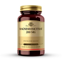 SOLGAR Magnesium Citrat 200 mg Tabletten - 60Stk