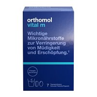 ORTHOMOL Vital M Granulat/Kap./Tabl.Kombip.7 Tage - 1Packungen - Für Frauen & Männer