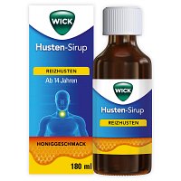 WICK Husten-Sirup gegen Reizhusten mit Honig - 180ml