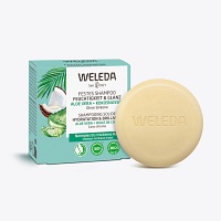 WELEDA festes Shampoo Feuchtigkeit & Glanz - 50g - Körper- & Haarpflege