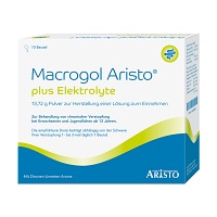 MACROGOL Aristo plus Elektrolyte 13,72 g PLE - 10Stk