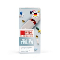 WEPA Tablettenteiler farbig sortiert - 1Stk