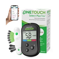 ONE TOUCH Select Plus Flex Blutzuckermesssy.mmol/l - 1Stk