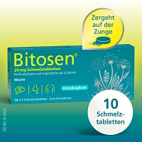 BITOSEN 20 mg Schmelztabletten - 10Stk - Allergien