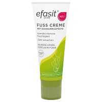 EFASIT Fuß Creme mit Schwammaufsatz - 75ml - efasit® Reinigung & Pflege