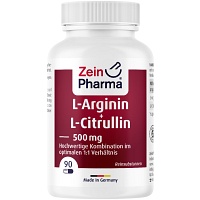 L-ARGININ & L-CITRULLIN 500 mg Kapseln - 90Stk