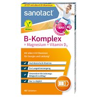 SANOTACT B-Komplex+Magnesium+Vitamin D3 Tabletten - 40Stk