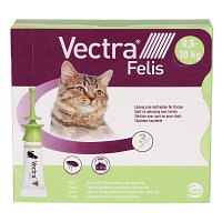 VECTRA FELIS 423mg/42,3mg Lsg.z.Auftro.a.d.H.f.Kat - 3Stk