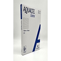 AQUACEL Extra 15x15 cm Verband - 5Stk