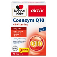 DOPPELHERZ Coenzym Q10+B Vitamine Kapseln - 90Stk - Energie & Leistungsfähigkeit