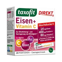 TAXOFIT Eisen+Vitamin C Direkt Granulat - 20Stk
