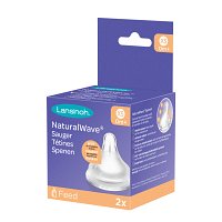 LANSINOH NaturalWave Sauger XS - 2Stk