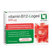 VITAMIN B12-LOGES 500 µg Kapseln - 60Stk - Nahrungsergänzung