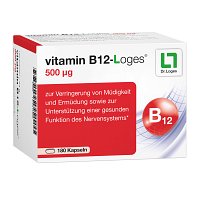 VITAMIN B12-LOGES 500 µg Kapseln - 180Stk - Nahrungsergänzung