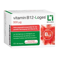 VITAMIN B12-LOGES 500 µg Kapseln - 180Stk - Nahrungsergänzung