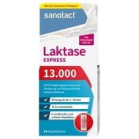 SANOTACT Laktase Express 13.000 Kautabletten - 40Stk
