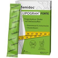 FEMIDOC Lipogran FORTE Shake Beutel - 10Stk