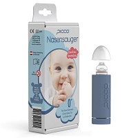 PICCO POCKET Nasensauger Babys Kinder MIO blau - 1Stk - Nase frei