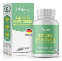 ÄGYPTISCHES Schwarzkümmelöl 500 mg Weichkapseln - 180Stk - Mittel bei hohem Blutdruck