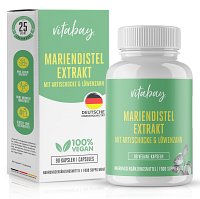 MARIENDISTEL KOMPLEX Artischocke+Löwenzahn Kapseln - 90Stk - Entgiften-Entschlacken-Entsäuern