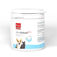 PHA ZahnSchutz Plus Pulver f.Hunde/Katzen - 150g