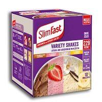 SLIM FAST Pulver Probierpaket gemischt - 368g