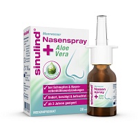 SINULIND Meerwasser Nasenspray+Aloe Vera - 20ml