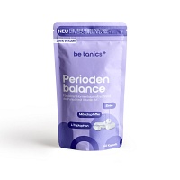 BE TANICS Periodenbalance Eisen+Mönchspfeffer Kps. - 60Stk - Vegan