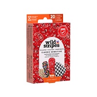 WILD STRIPES Pflaster Classic sensitiv Fashion INT - 20Stk