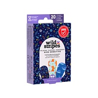 WILD STRIPES Pflaster Kids sensitiv Space INT - 20Stk