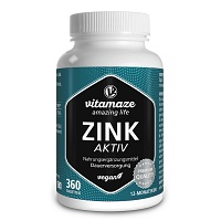 ZINK AKTIV 25 mg hochdosiert vegan Tabletten - 360Stk - Mikronährstoffe