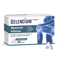 GELENCIUM Hyaluron Intense hochdos.Vitamin C Kaps. - 60Stk - Vegan