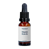 Vitamin D3 & K2 Öl (MK-7 all trans) - hochdosiert & vegetarisch