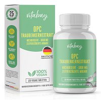OPC TRAUBENKERNEXTRAKT 1000 mg hochdos.+vegan Tab. - 120Stk - Vegan