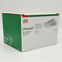 VLIWAZELL Saugkompressen steril 10x10 cm - 25Stk
