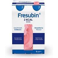 FRESUBIN 2 kcal DRINK Erdbeere - 4X200ml