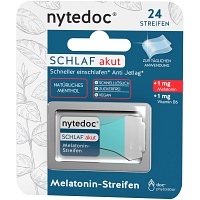 NYTEDOC Schlaf akut Melatonin Streifen - 24Stk