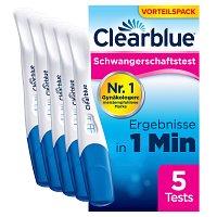 CLEARBLUE Schwangerschaftstest schnelle Erkennung - 5Stk