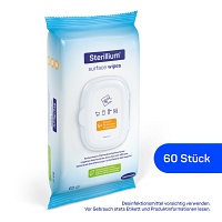 STERILLIUM surface wipes Oberflächendesinfektion - 60Stk