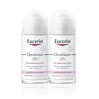 EUCERIN Deodorant Roll-on 0% Aluminium Doppelpack - 2X50ml - Deodorants