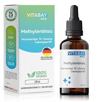 METHYLENBLAU hochwertige 1% Lösung vegan - 100ml - Gedächtnis & Konzentration