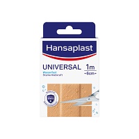 HANSAPLAST Universal Pflaster wasserfest 6 cmx1 m - 1Stk