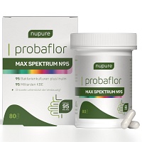 NUPURE probaflor Max Spektrum N95 magensaftr.Kaps. - 80Stk - Stärkung Immunsystem