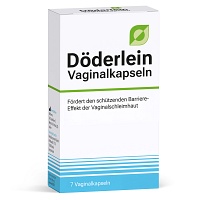 DÖDERLEIN Vaginalkapseln mit Milchsäurebakterien - 7Stk - Blasenentzündung