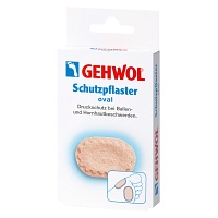 GEHWOL Schutzpflaster oval - 4Stk