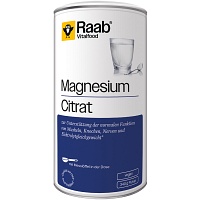 RAAB Vitalfood Magnesiumcitrat Pulver - 340g
